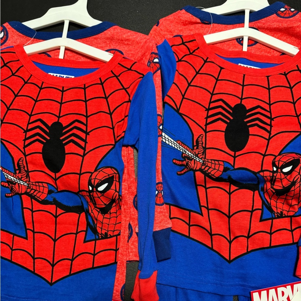 Marvel Spider-Man Pajamas(set of 2) 4T. I have 2 sets left